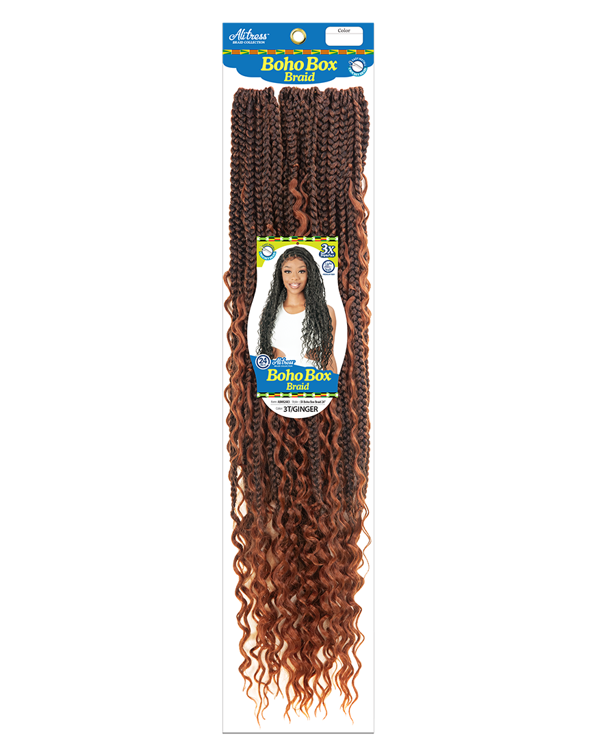 ALITRESS BOHO BOX BRAID 24"X 3PCS