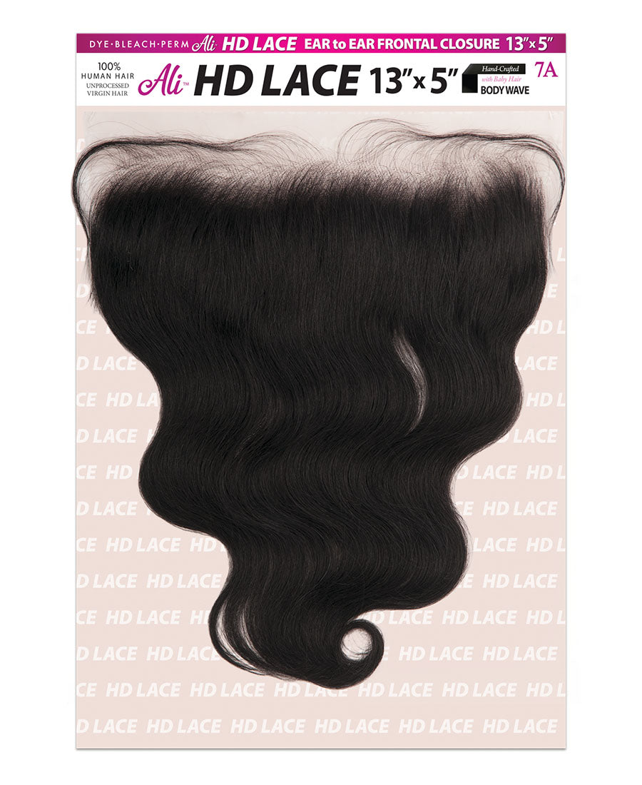 HD 13X5 LACE CLOSURE-BODY WAVE 12"