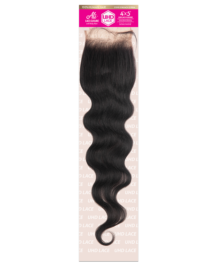 BRAZILIAN BUNDLE ULTRA HD LACE CLOSURE 4X5 -BODY WAVE