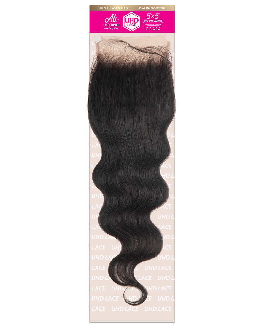 BRAZILIAN BUNDLE ULTRA HD LACE CLOSURE 5X5 -BODY WAVE